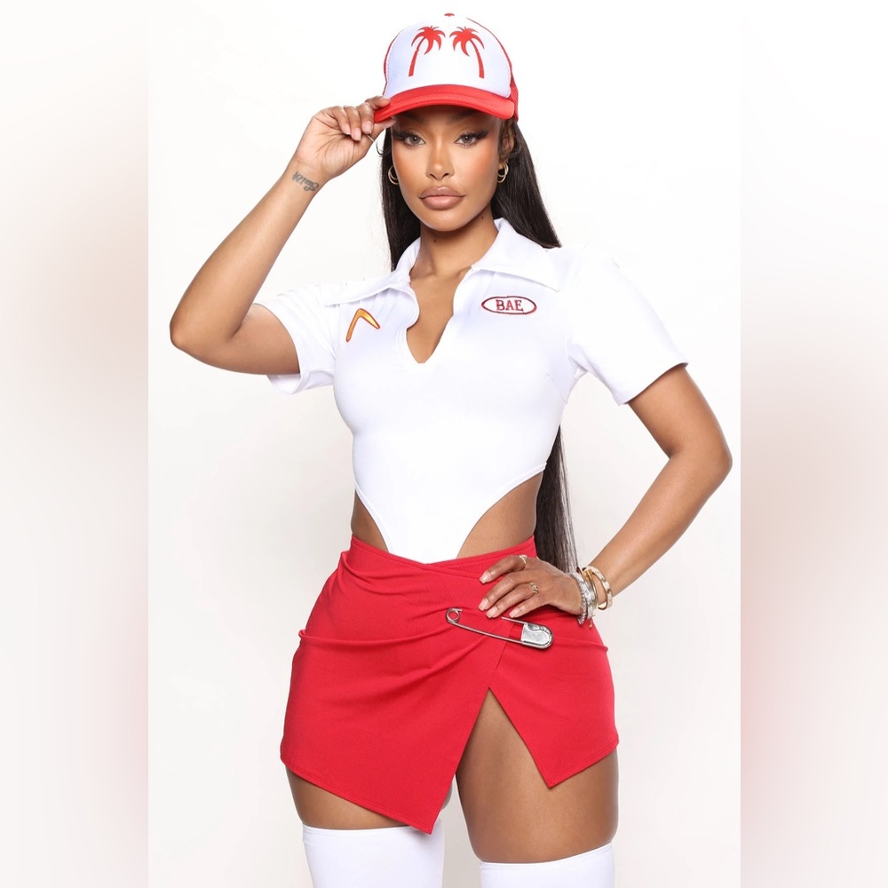Halloween costume fries and a shake fashion nova